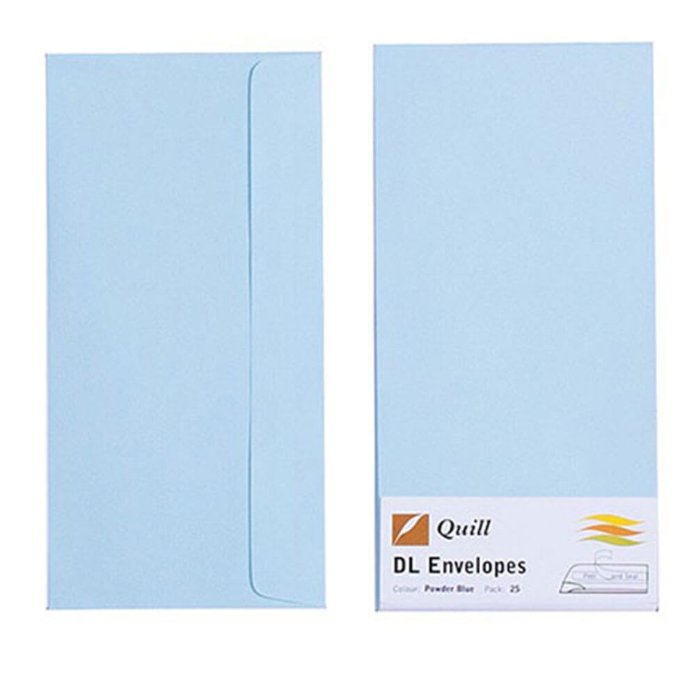 Sobre de quill 25PK 80GSM (DL)