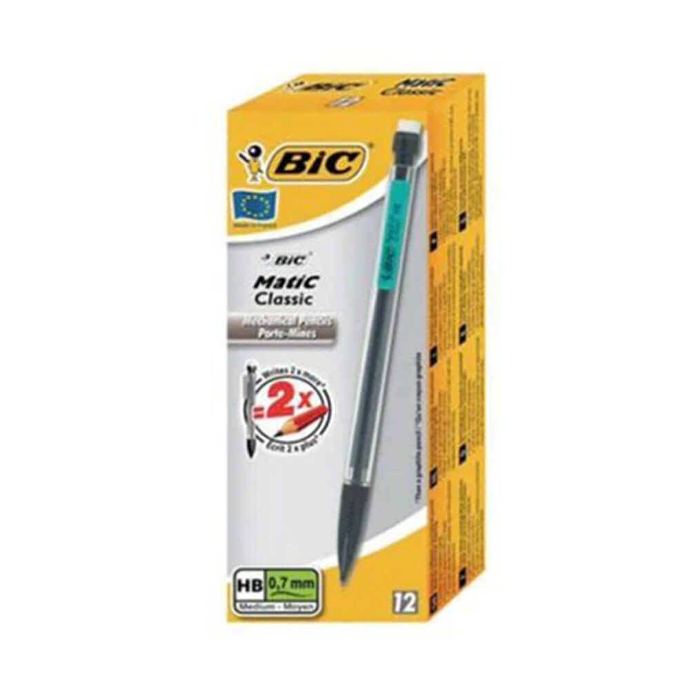 Bic matic originele mechanische potloden 0,7 mm 12 stcs (diverse)