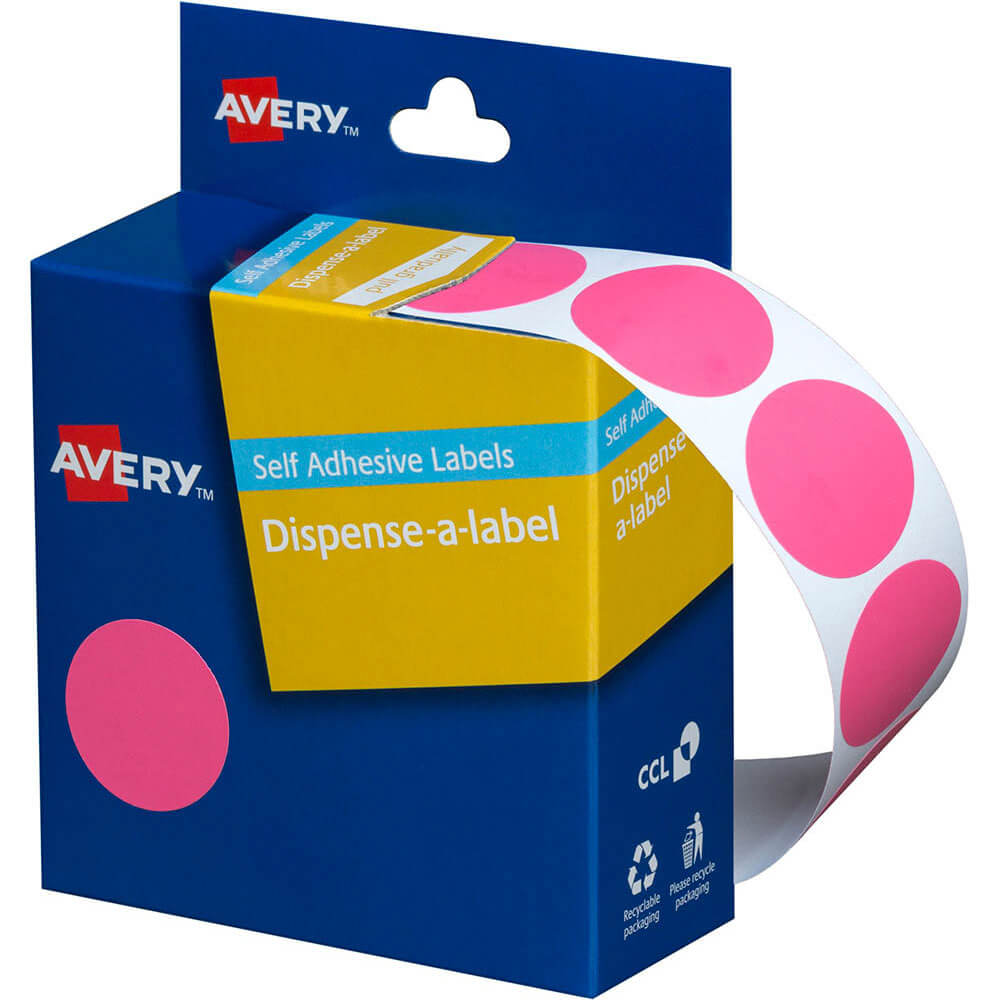 Etichette Avery Autoadesive Dot 24mm (500pc)