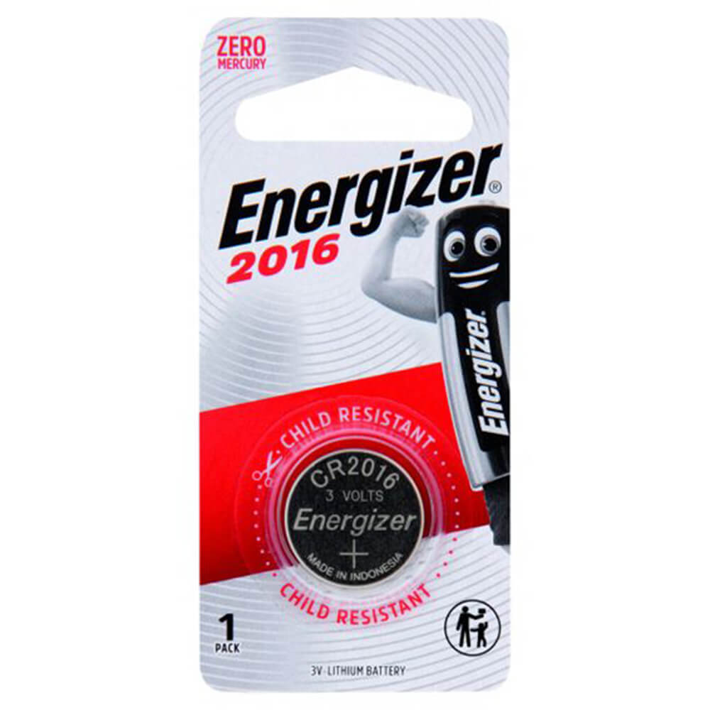 Bateria przycisków litowych Energizer (2016)