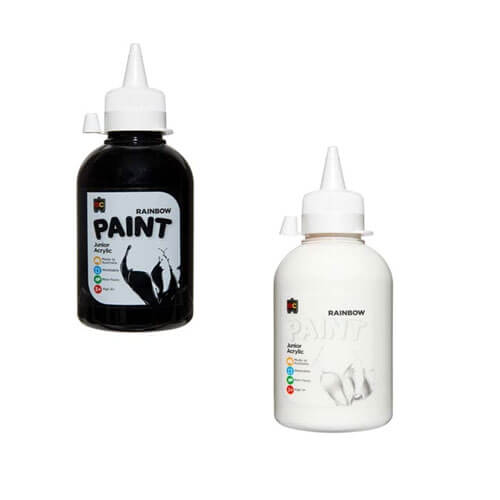 EC Junior Acrylic Rainbow Paint 250mL