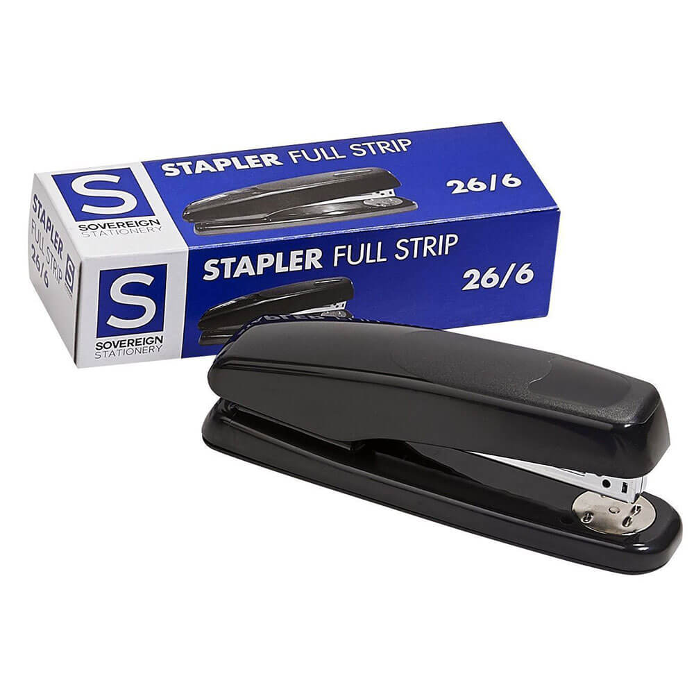 Stat Stapler Black (nr. 26/6)