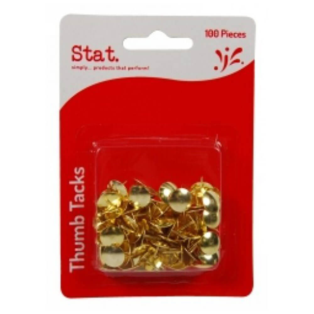 Stat Thumb tacks Pins de desenho (100pk)