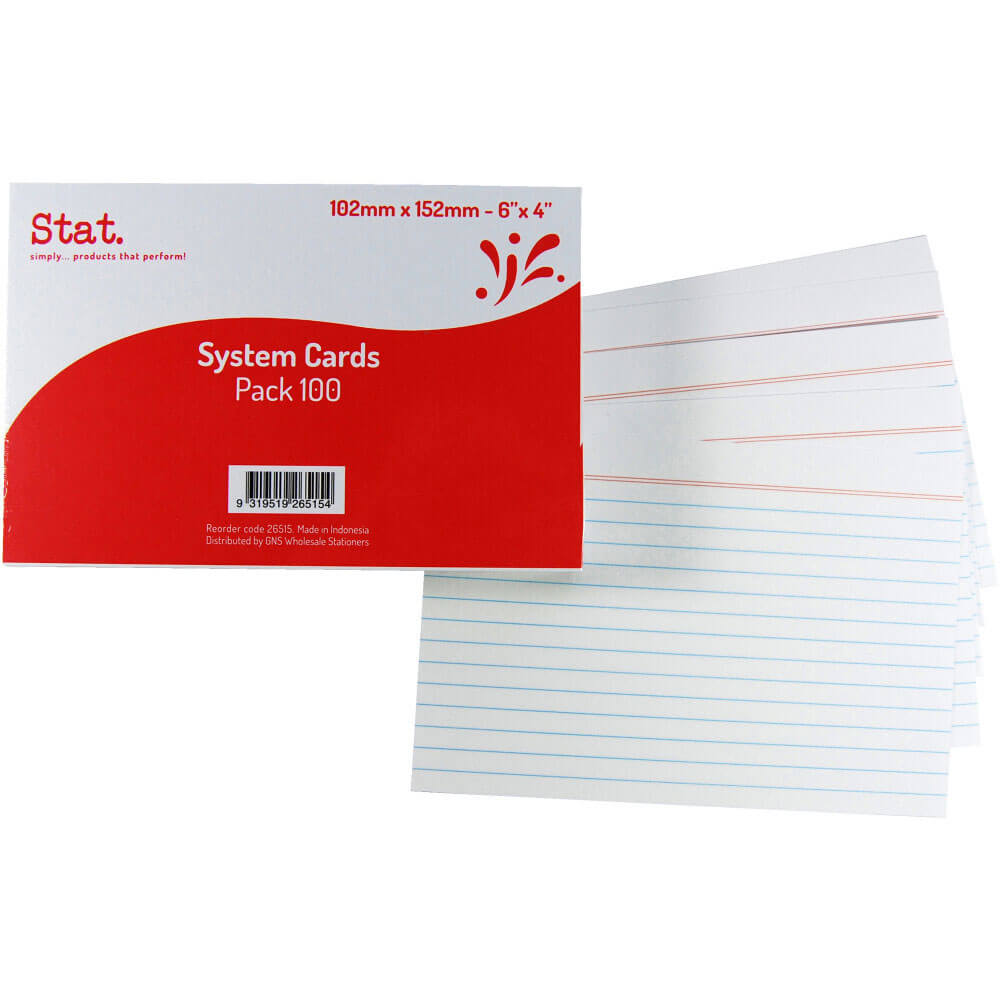 Stat styrede systemkort 100pk (hvid)