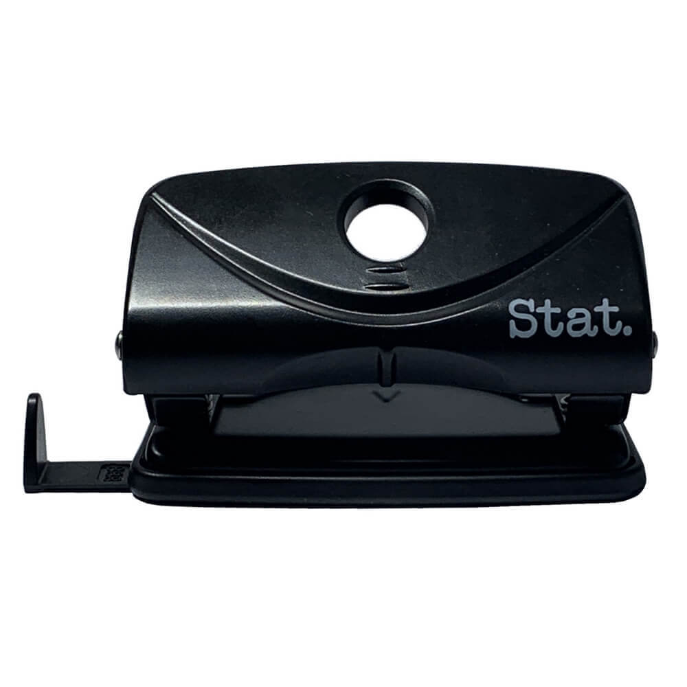 Estadística 2 Hole Puncher Small 10 Hojas (Negro)