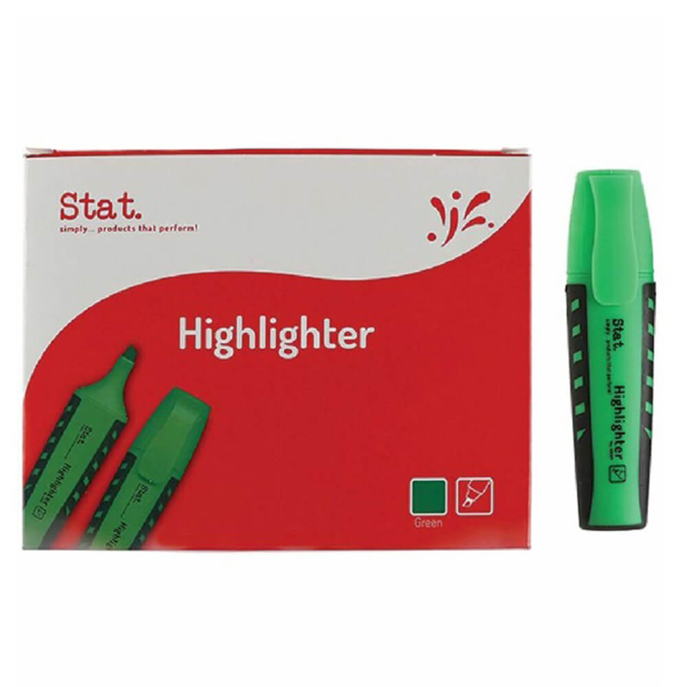 Highlighter baseado em água estatística (caixa de 10)