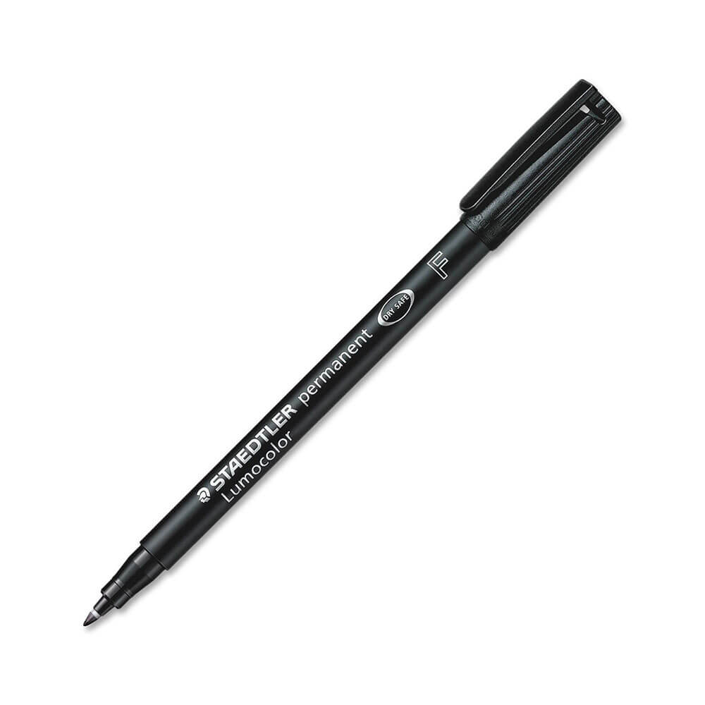 Staedtler Lumocolor 0,6 mm fin permanent pen 10 stk