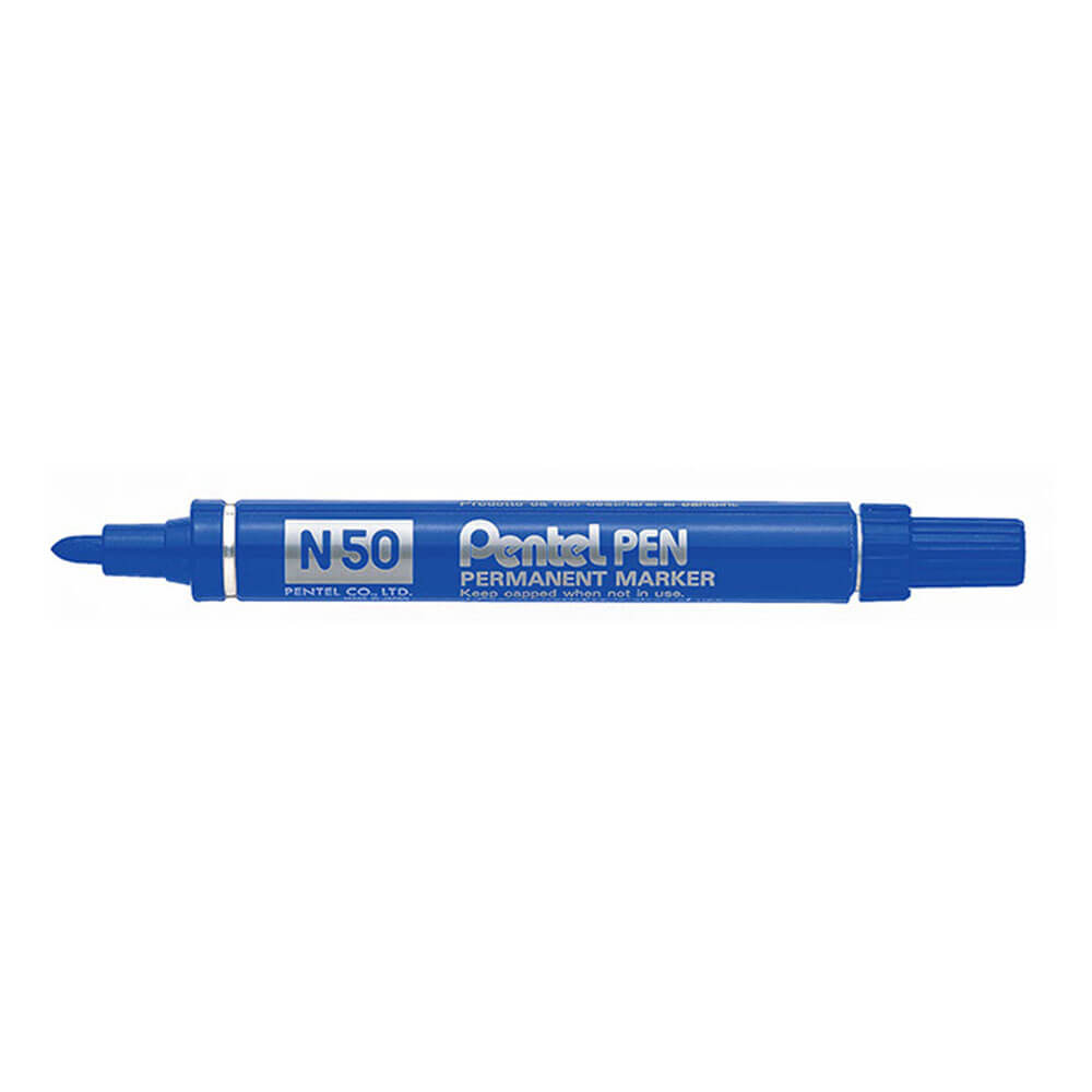 Pentel N50 Bullet Tip Marker Permanent 12pcs