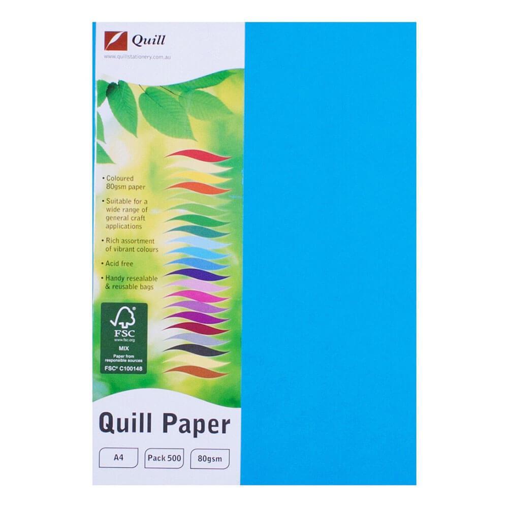 Quill Extra Large A4 Paper 80gsm (500 ark)