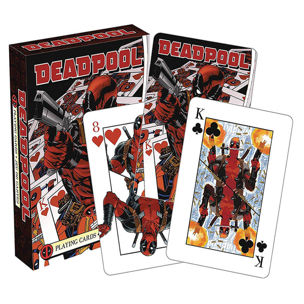 Marvel Deadpool Mirror Playing Cards