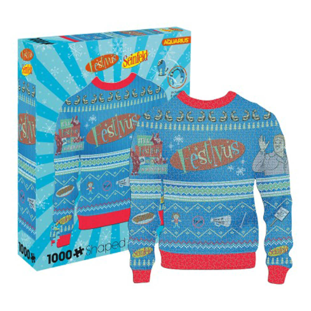 Aquário Ugly Sweater Jigsaw Puzzle 1000pc